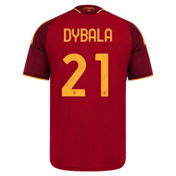 Fotbalové Dresy AS Řím Paulo Dybala 21 Domácí 2026-27 Fotbalové Dresy AS Řím Paulo Dybala 21 Domácí 2026-27