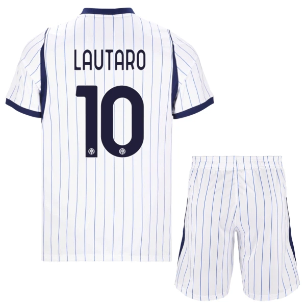 Fotbalové Dresy Inter Milán Lautaro Martínez 10 Dětské Venkovní 2026-27 Fotbalové Dresy Inter Milán Lautaro Martínez 10 Dětské Venkovní 2026-27