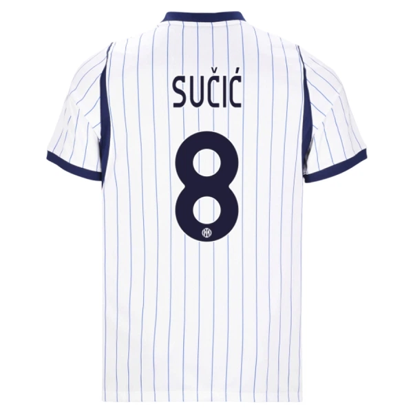 Fotbalové Dresy Inter Milán Sucic 8 Venkovní 2026-27 Fotbalové Dresy Inter Milán Sucic 8 Venkovní 2026-27