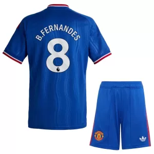 Fotbalové Dresy Manchester United Bruno Fernandes 8 Dětské Venkovní 2026-27