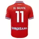 Fotbalové Dresy Napoli Kevin De Bruyne 11 Alternativní 2026-27 Fotbalové Dresy Napoli Kevin De Bruyne 11 Alternativní 2026-27