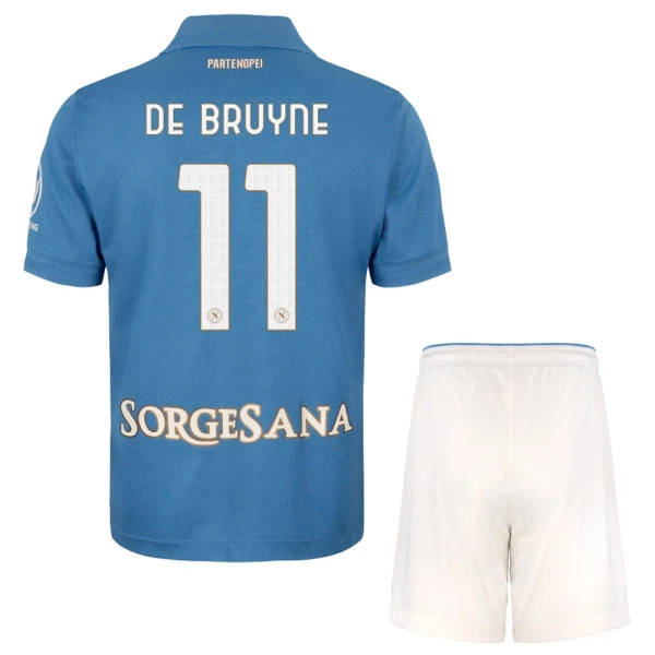 Fotbalové Dresy Napoli Kevin De Bruyne 11 Dětské Domácí 2026-27 Fotbalové Dresy Napoli Kevin De Bruyne 11 Dětské Domácí 2026-27