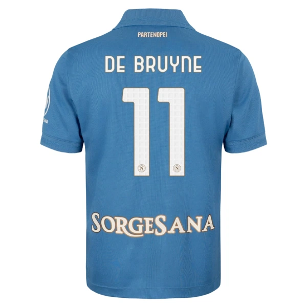 Fotbalové Dresy Napoli Kevin De Bruyne 11 Domácí 2026-27 Fotbalové Dresy Napoli Kevin De Bruyne 11 Domácí 2026-27