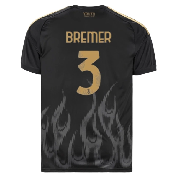 Fotbalové Dresy Juventus Bremer 3 Alternativní 2026-27 Fotbalové Dresy Juventus Bremer 3 Alternativní 2026-27