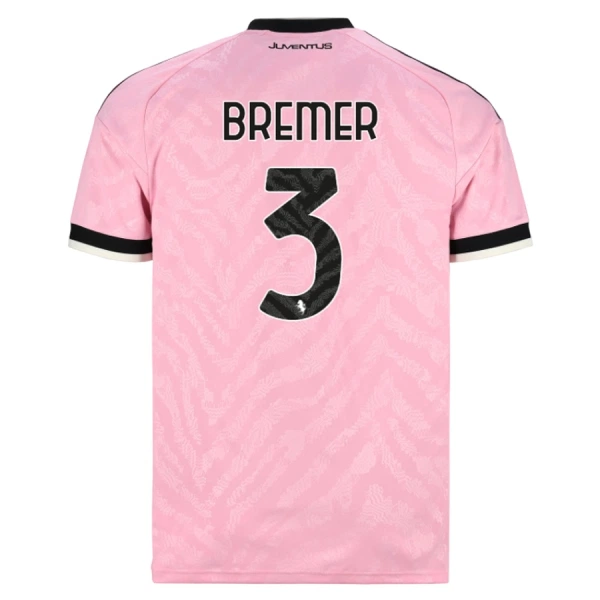 Fotbalové Dresy Juventus Bremer 3 Venkovní 2026-27 Fotbalové Dresy Juventus Bremer 3 Venkovní 2026-27