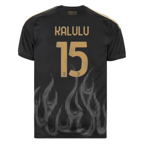 Fotbalové Dresy Juventus Kalulu 15 Alternativní 2026-27 Fotbalové Dresy Juventus Kalulu 15 Alternativní 2026-27
