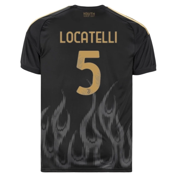 Fotbalové Dresy Juventus Locatelli 5 Alternativní 2026-27 Fotbalové Dresy Juventus Locatelli 5 Alternativní 2026-27