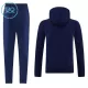 Bayern Mnichov Hoodie Tréninkové Teplákové Soupravy Dětské 2026-27 Námořnictvo