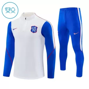 Chelsea FC Tréninkové Teplákové Soupravy Dětské 2026-27 Bílá