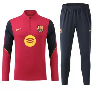 FC Barcelona Tréninkové Teplákové Soupravy 2026-27 Červená