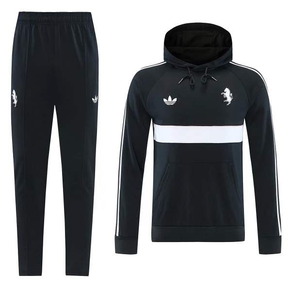 Juventus Hoodie Tréninkové Teplákové Soupravy 2026-27 Černá Juventus Hoodie Tréninkové Teplákové Soupravy 2026-27 Černá
