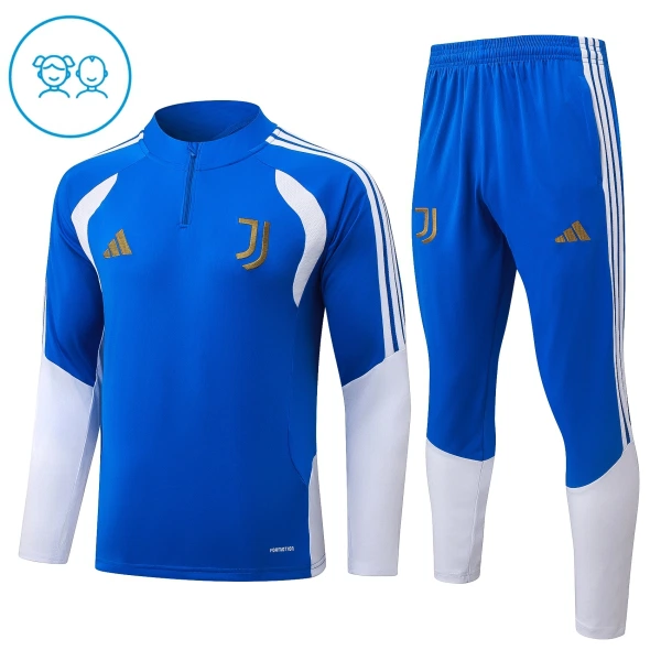 Juventus Tréninkové Teplákové Soupravy Dětské 2026-27 Modrá Juventus Tréninkové Teplákové Soupravy Dětské 2026-27 Modrá