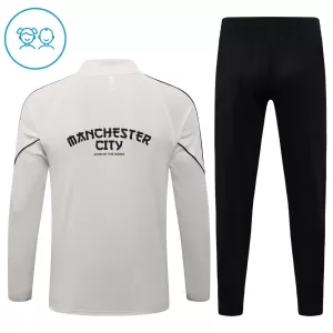 Manchester City Tréninkové Teplákové Soupravy Dětské 2026-27 Šedá