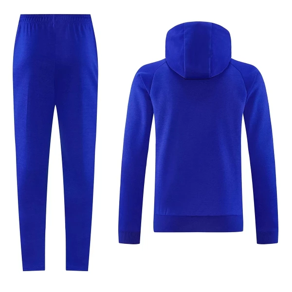 Manchester United Hoodie Tréninkové Teplákové Soupravy 2026-27 Modrá