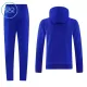 Manchester United Hoodie Tréninkové Teplákové Soupravy Dětské 2026-27 Modrá