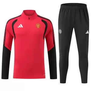 Manchester United Tréninkové Teplákové Soupravy 2026-27 Červená