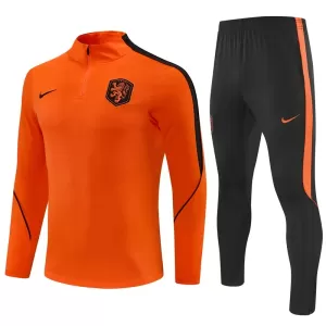 Nizozemsko Tréninkové Teplákové Soupravy 2026-27 Oranžový