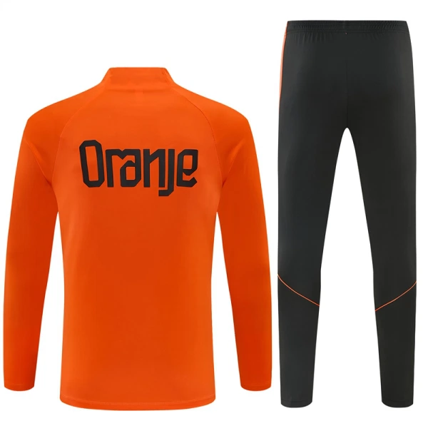 Nizozemsko Tréninkové Teplákové Soupravy 2026-27 Oranžový