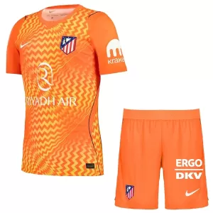 Brankářské Fotbalové Dresy Atlético Madrid Dětské 2026-27 Oranžový