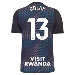 Brankářské Fotbalové Dresy Atlético Madrid Jan Oblak 13 2026-27 Černá