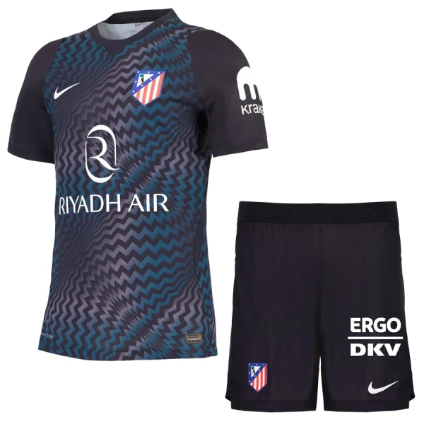 Brankářské Fotbalové Dresy Atlético Madrid Jan Oblak 13 Dětské 2026-27 Černá