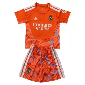 Brankářské Fotbalové Dresy Real Madrid Dětské 2026-27 Oranžový