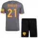 Fotbalové Dresy AS Řím Paulo Dybala 21 Dětské Alternativní 2026-27 Fotbalové Dresy AS Řím Paulo Dybala 21 Dětské Alternativní 2026-27