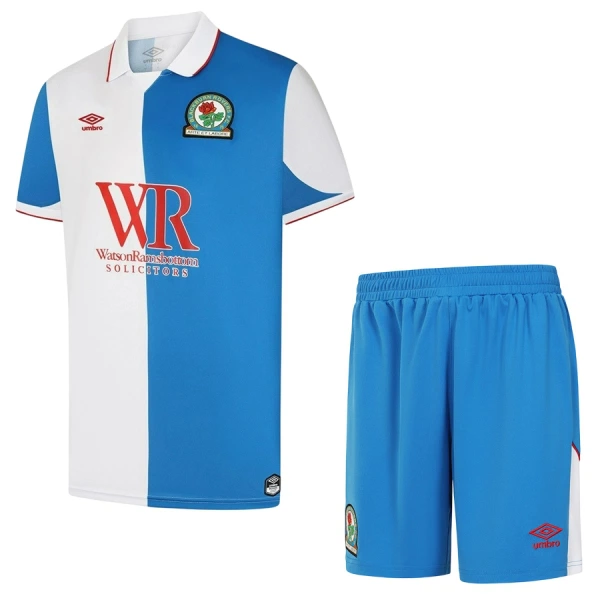 Fotbalové Dresy Blackburn Rovers Dětské Domácí 2026-27 Fotbalové Dresy Blackburn Rovers Dětské Domácí 2026-27