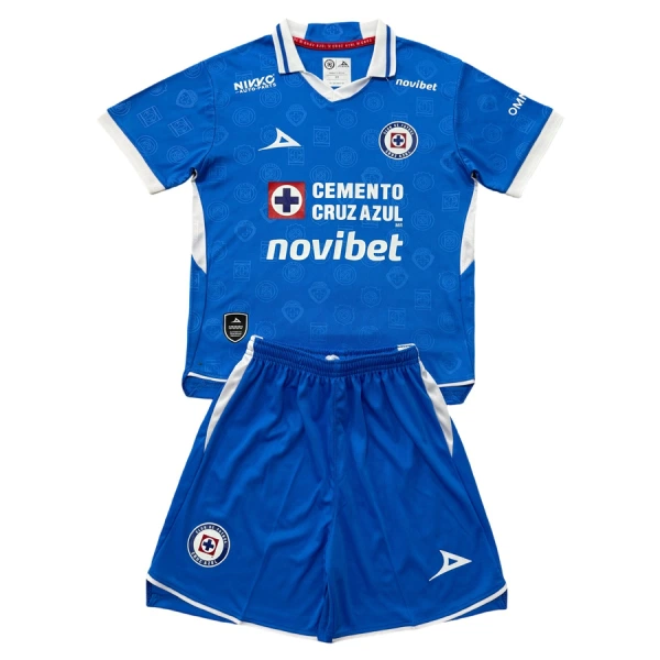 Fotbalové Dresy Cruz Azul Dětské Domácí 2026-27 Fotbalové Dresy Cruz Azul Dětské Domácí 2026-27