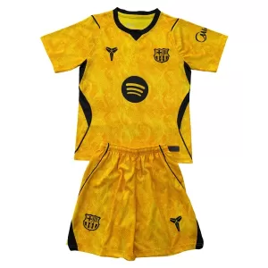 Brankářské Fotbalové Dresy FC Barcelona Dětské Venkovní 2026-27 Žlutá