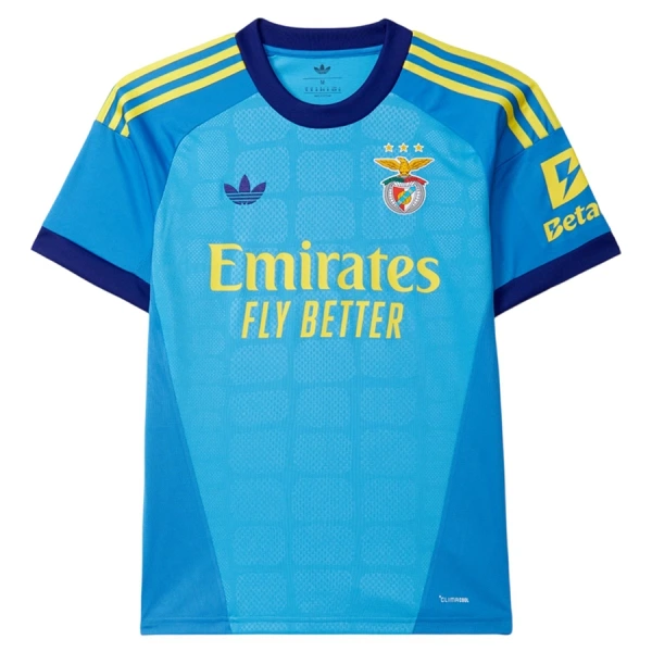 Brankářské Fotbalové Dresy SL Benfica 2026-27 Modrá Brankářské Fotbalové Dresy SL Benfica 2026-27 Modrá
