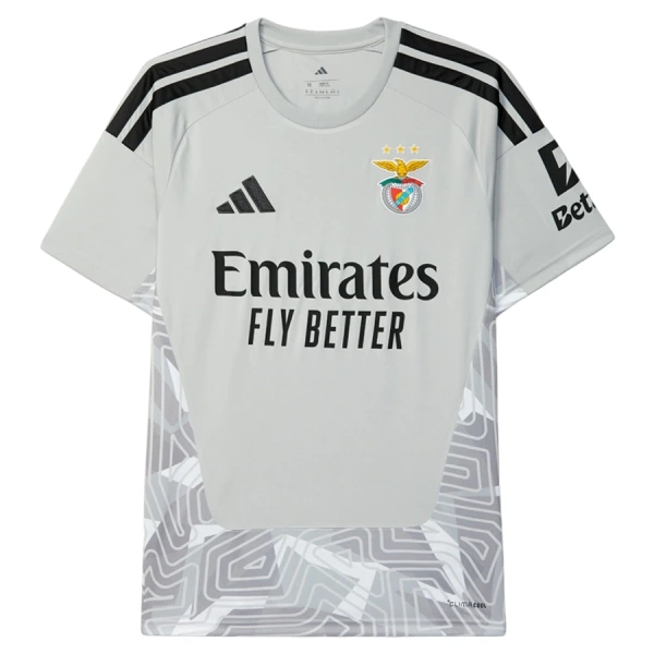 Brankářské Fotbalové Dresy SL Benfica 2026-27 Šedá Brankářské Fotbalové Dresy SL Benfica 2026-27 Šedá