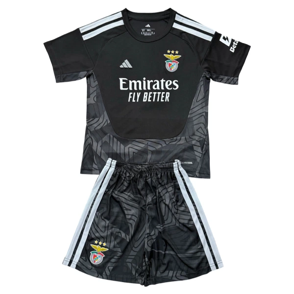 Brankářské Fotbalové Dresy SL Benfica Dětské 2026-27 Černá Brankářské Fotbalové Dresy SL Benfica Dětské 2026-27 Černá