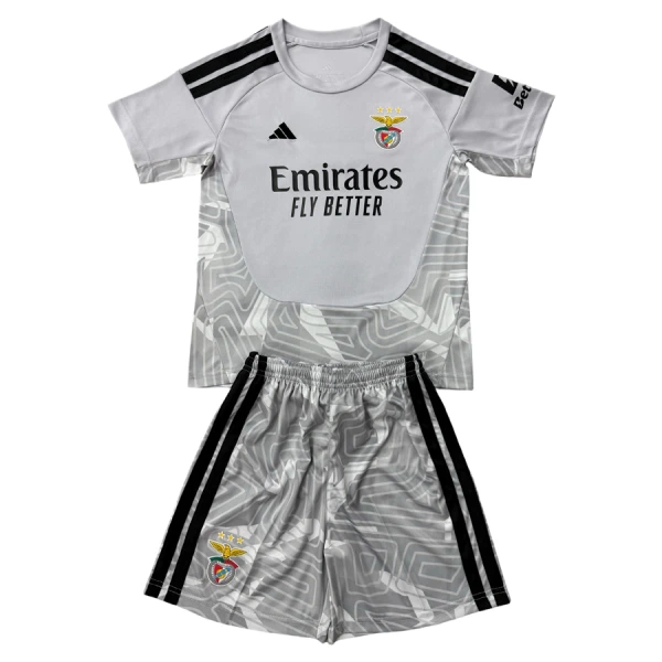 Brankářské Fotbalové Dresy SL Benfica Dětské 2026-27 Šedá