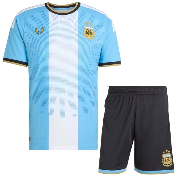 Fotbalové Dresy Argentina Farewell Dětské Výročí 2026-27 Fotbalové Dresy Argentina Farewell Dětské Výročí 2026-27