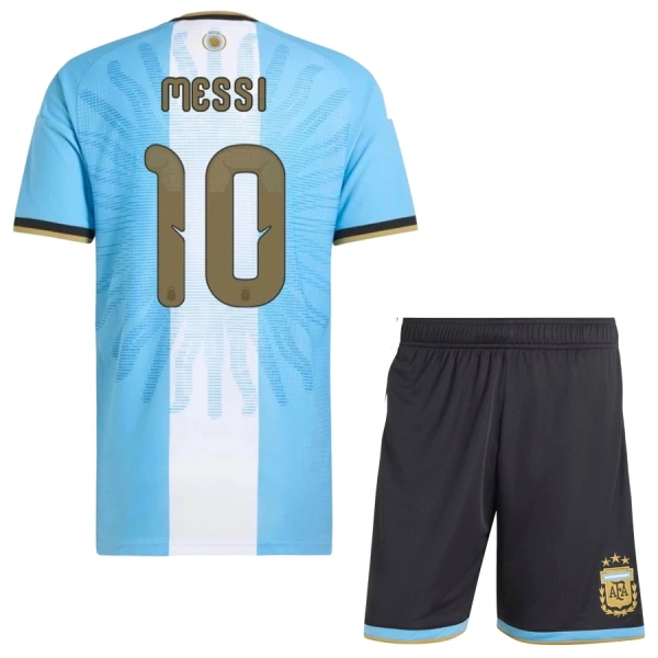 Fotbalové Dresy Argentina Lionel Messi Farewell Dětské Výročí 2026-27