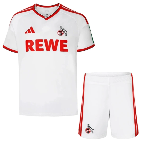 Fotbalové Dresy FC Köln Dětské Domácí 2026-27 Fotbalové Dresy FC Köln Dětské Domácí 2026-27