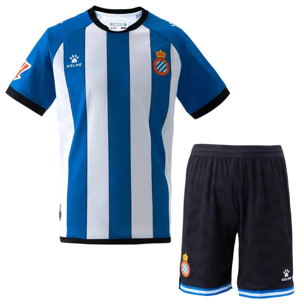 Fotbalové Dresy RCD Espanyol Dětské Domácí 2026-27 Fotbalové Dresy RCD Espanyol Dětské Domácí 2026-27