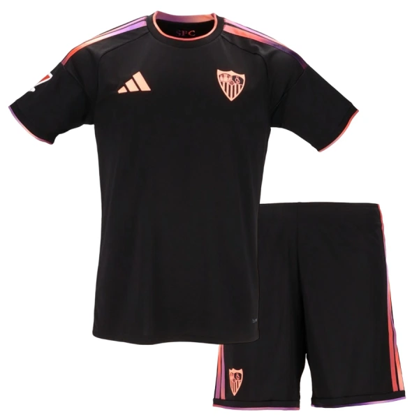 Fotbalové Dresy Sevilla FC Dětské Alternativní 2026-27 Fotbalové Dresy Sevilla FC Dětské Alternativní 2026-27