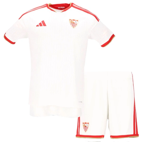Fotbalové Dresy Sevilla FC Dětské Domácí 2026-27 Fotbalové Dresy Sevilla FC Dětské Domácí 2026-27