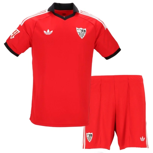 Fotbalové Dresy Sevilla FC Dětské Venkovní 2026-27 Fotbalové Dresy Sevilla FC Dětské Venkovní 2026-27