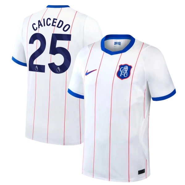 Fotbalové Dresy Chelsea FC Caicedo 25 Alternativní 2026-27 Fotbalové Dresy Chelsea FC Caicedo 25 Alternativní 2026-27