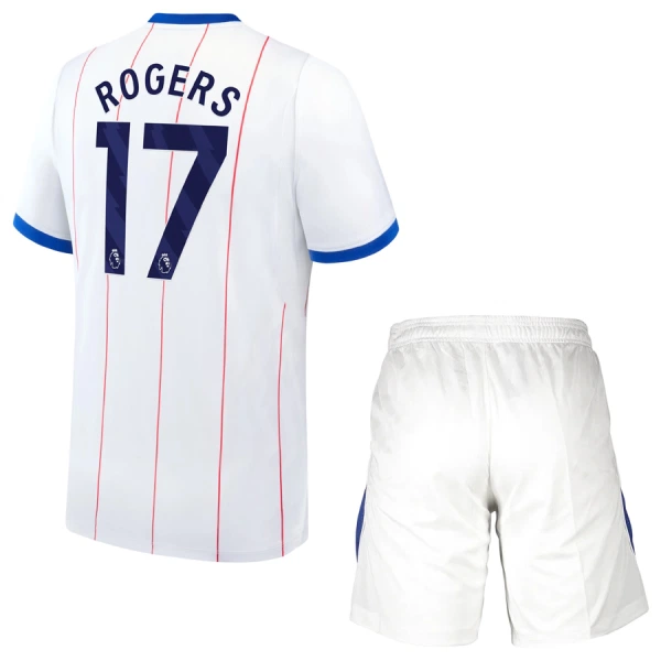Fotbalové Dresy Chelsea FC Rogers 17 Dětské Alternativní 2026-27 Fotbalové Dresy Chelsea FC Rogers 17 Dětské Alternativní 2026-27