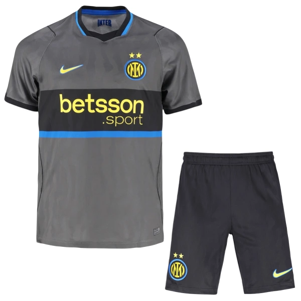 Fotbalové Dresy Inter Milán Dětské Alternativní 2026-27 Fotbalové Dresy Inter Milán Dětské Alternativní 2026-27