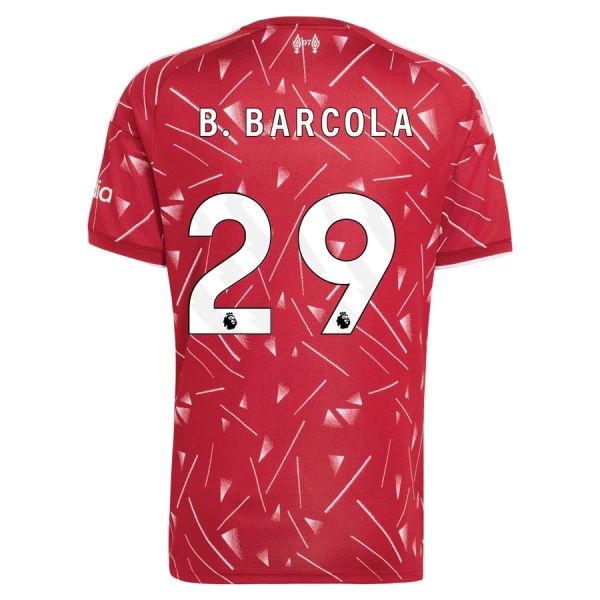 Fotbalové Dresy Liverpool FC B. Barcola 29 Domácí 2026-27