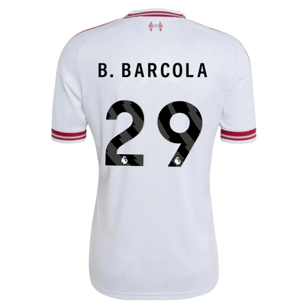 Fotbalové Dresy Liverpool FC B. Barcola 29 Venkovní 2026-27
