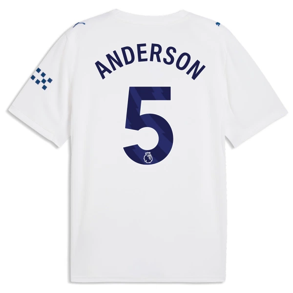 Fotbalové Dresy Manchester City Anderson 5 Alternativní 2026-27 Fotbalové Dresy Manchester City Anderson 5 Alternativní 2026-27