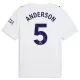 Fotbalové Dresy Manchester City Anderson 5 Alternativní 2026-27 Fotbalové Dresy Manchester City Anderson 5 Alternativní 2026-27