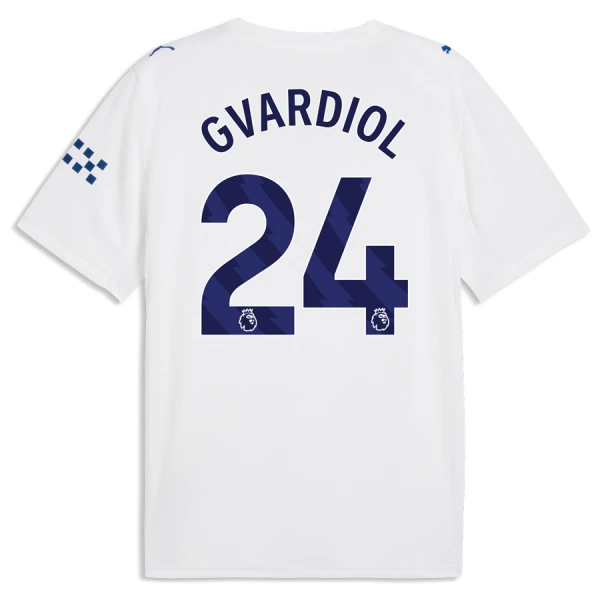 Fotbalové Dresy Manchester City Josko Gvardiol 24 Alternativní 2026-27 Fotbalové Dresy Manchester City Josko Gvardiol 24 Alternativní 2026-27