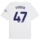 Fotbalové Dresy Manchester City Phil Foden 47 Alternativní 2026-27